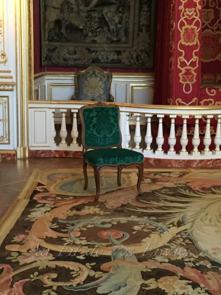 Chaise Louis XV Cresson Chambord