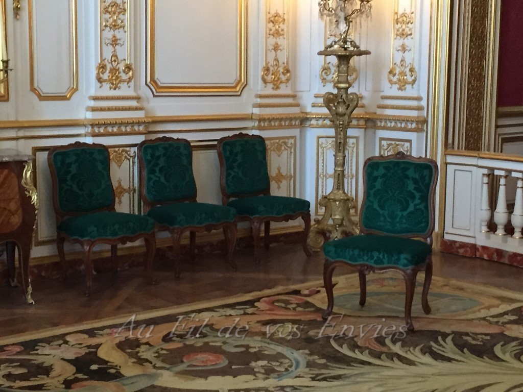 Chaise Louis XV Cresson Chambord